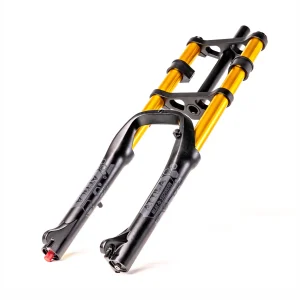 Double Crown Fork eBP Attila 20" x 4" (Black & Gold)