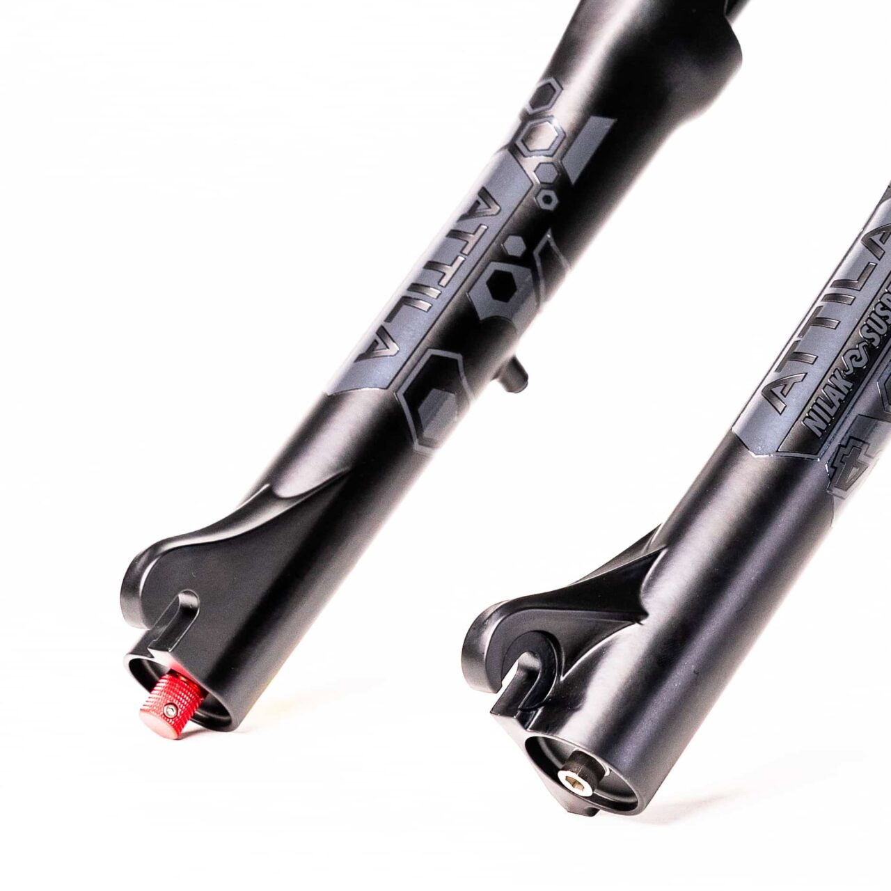 Double Crown Fork eBP Attila 20" x 4" (Black & Green) Limited Edition - Image 3