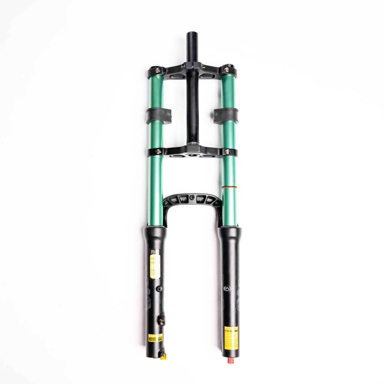 Double Crown Fork eBP Attila 20" x 4" (Black & Green) Limited Edition - Image 2