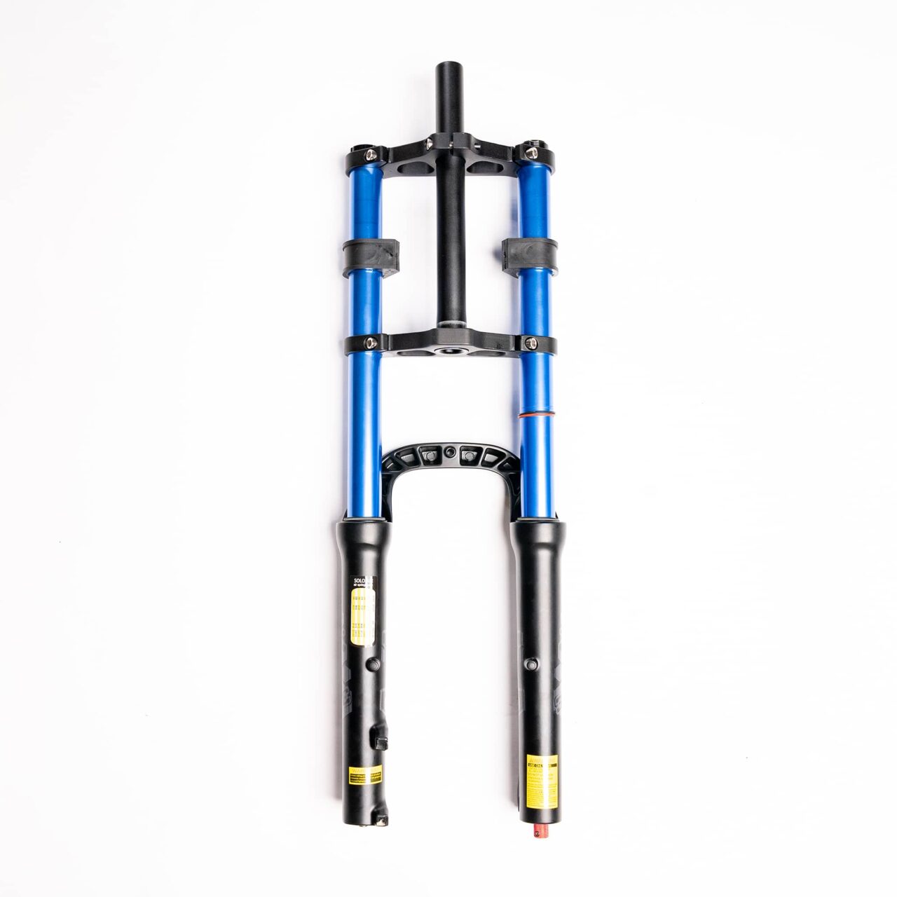 Double Crown Fork eBP Attila 20" x 4" (Black & Blue) Limited Edition - Image 2
