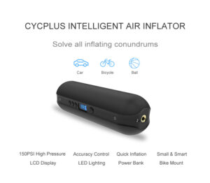 Automatic Air Inflator - Bike Pump BLACK