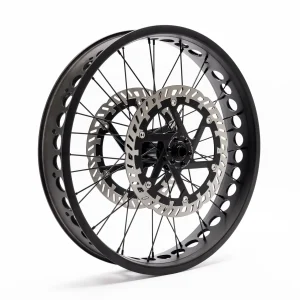 eBP Wheel 20" x 4.0" Dual Brake Hub for Thru Axle (Black)